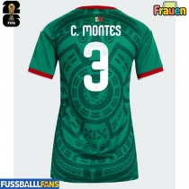 Mexiko Cesar Montes #3 Heimtrikot Frauen WM 2026 Kurzarm